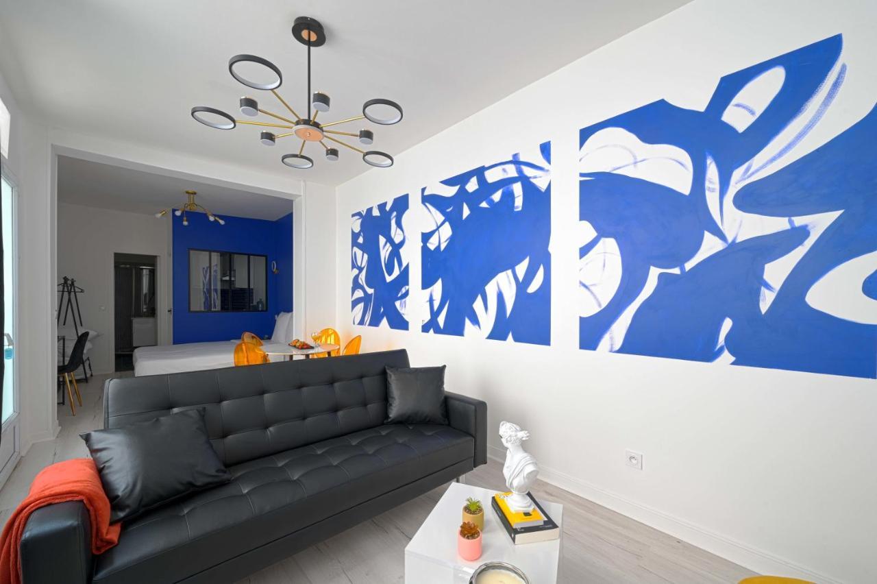 Modern Large Studio Apartment For 3 Paříž Exteriér fotografie