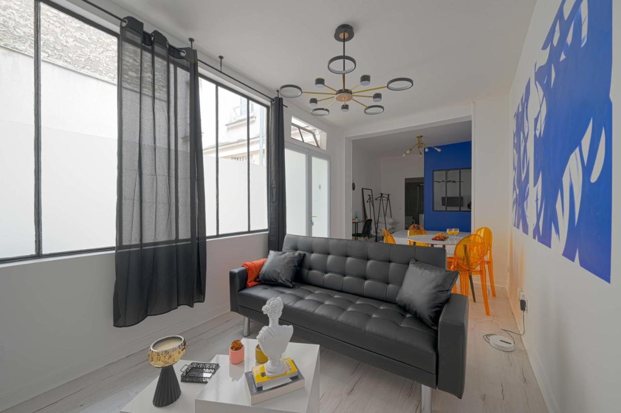 Modern Large Studio Apartment For 3 Paříž Exteriér fotografie